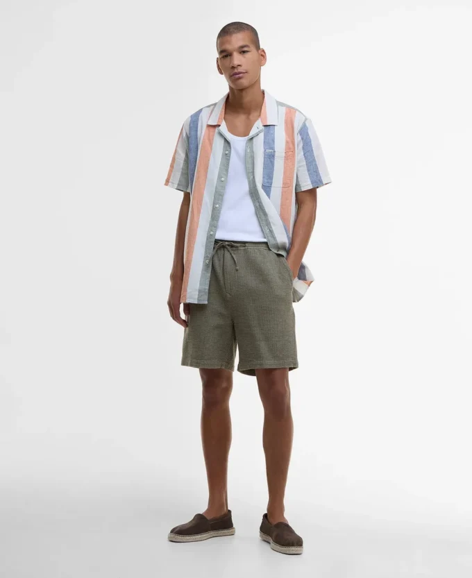 Clearwell Striped Short-Sleeved Shirt Clearwell Striped Short-Sleeved Shirt