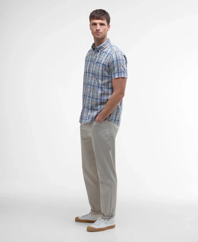 Elton Tailored Short-Sleeved Shirt Elton Tailored Short-Sleeved Shirt