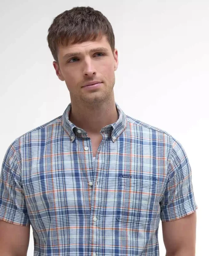 Elton Tailored Short-Sleeved Shirt Elton Tailored Short-Sleeved Shirt