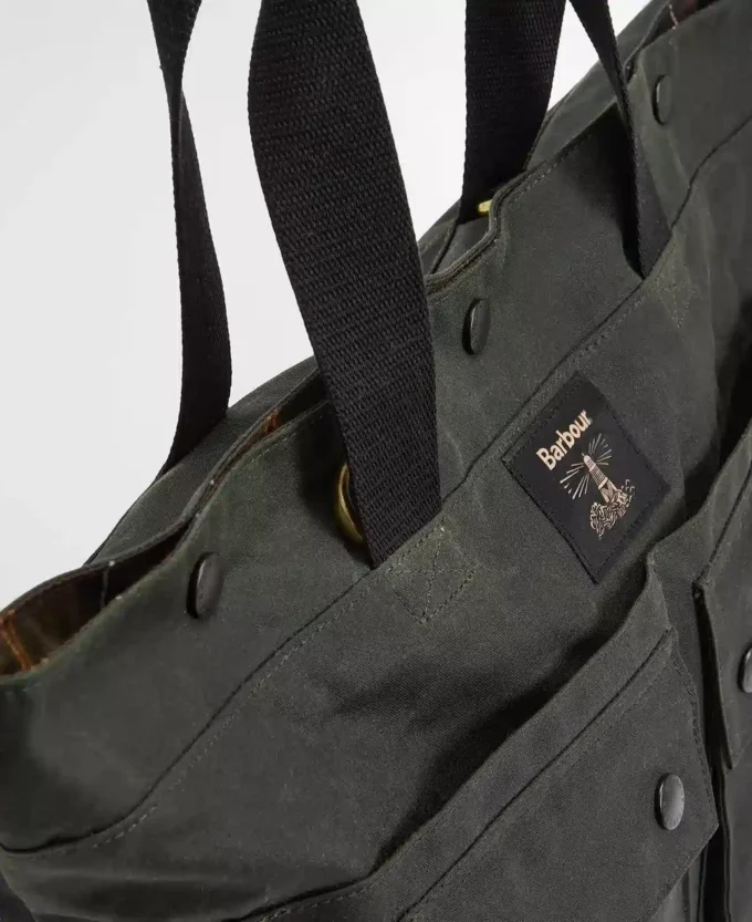 Field Waxed Tote Bag Field Waxed Tote Bag