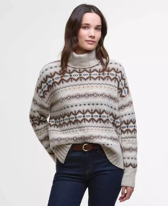 Helen Fair isle Roll-Neck Jumper Helen Fair isle Roll-Neck Jumper