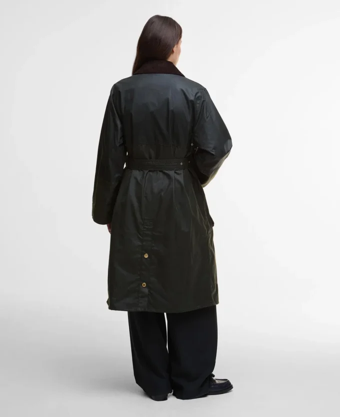 Milda Waxed Trench Coat Milda Waxed Trench Coat