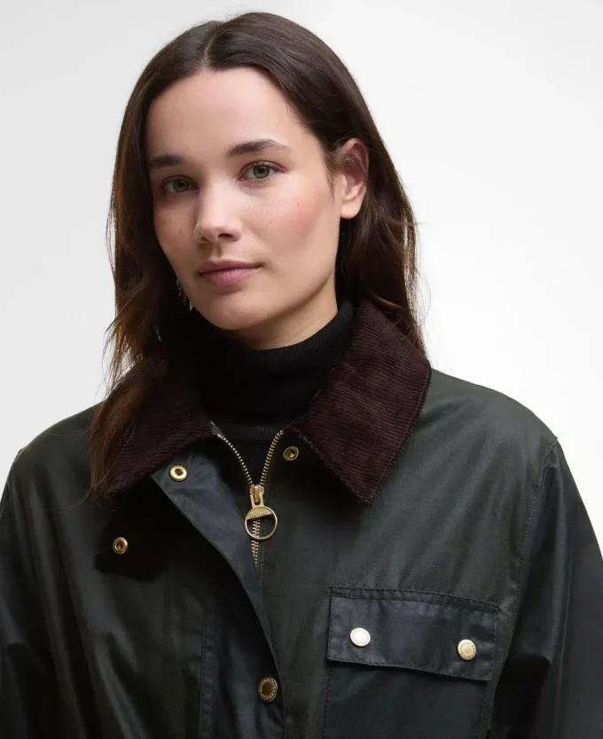 Milda Waxed Trench Coat Milda Waxed Trench Coat