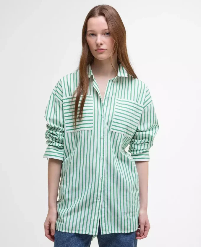 Nicola Striped Relaxed Long-Sleeved Shirt Nicola Striped Relaxed Long-Sleeved Shirt